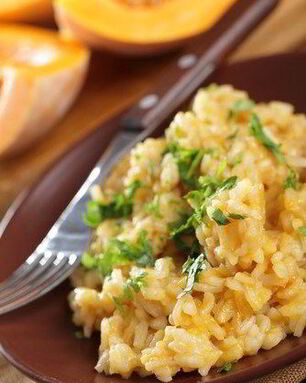 Тыквенное ризотто со специями