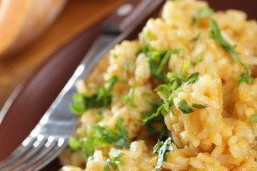 Рецепт тыквенного ризотто со специями