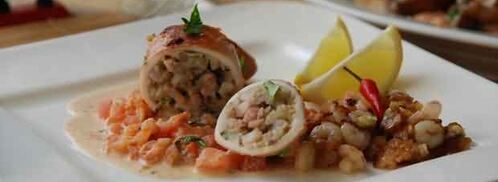 фаршированные кальмары. Шаг 25