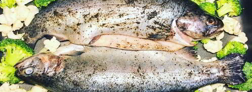 форель с цветной капустой и брокколи. Шаг 5