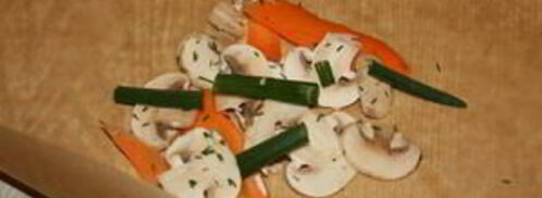 форель, запеченная в пергаменте. Шаг 4