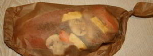 форель, запеченная в пергаменте. Шаг 7