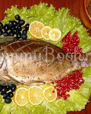 Карп под пивом в духовке