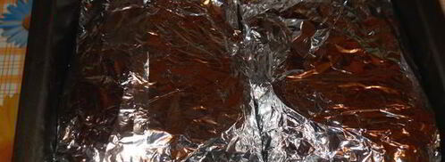 карп запеченый в яблоках с ароматными травами. Шаг 7