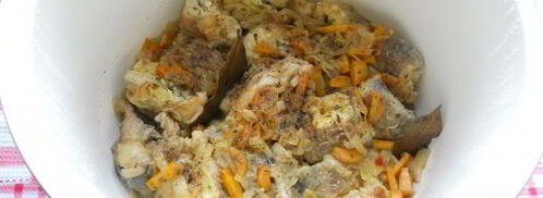 хек с луком и морковью в мультиварке. Шаг 6