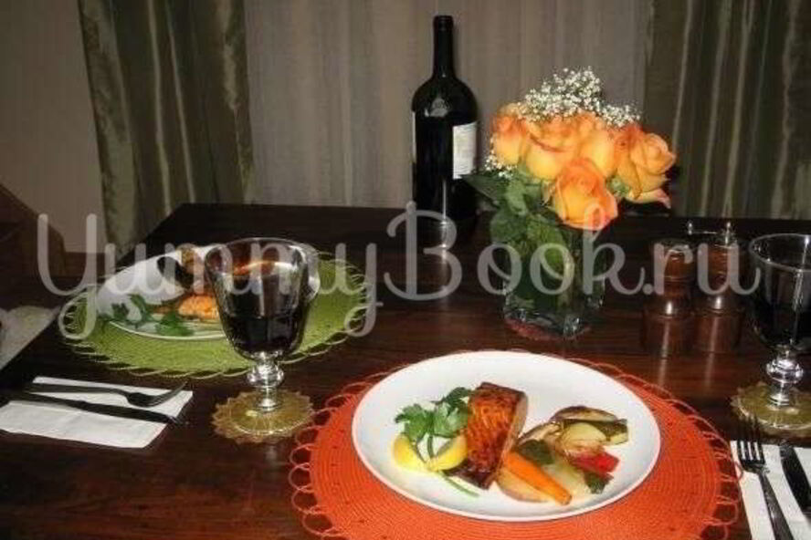 Рецепт лосося по-канадски