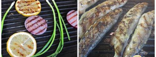 мойва-гриль с ароматом чеснока и лимона. Шаг 3