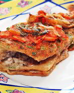 Морской окунь в фольге