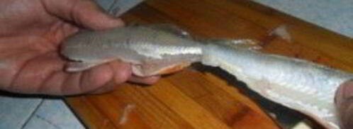 окунь на сковороде. Шаг 4