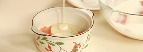 рыба в сырно-молочном соусе. Шаг 4