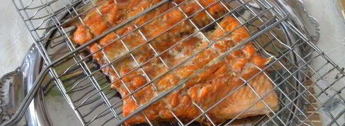 семга-гриль с мороженым из петрушки. Шаг 3