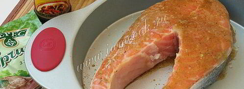 семга запеченная в лимонно-горчичном соусе. Шаг 5