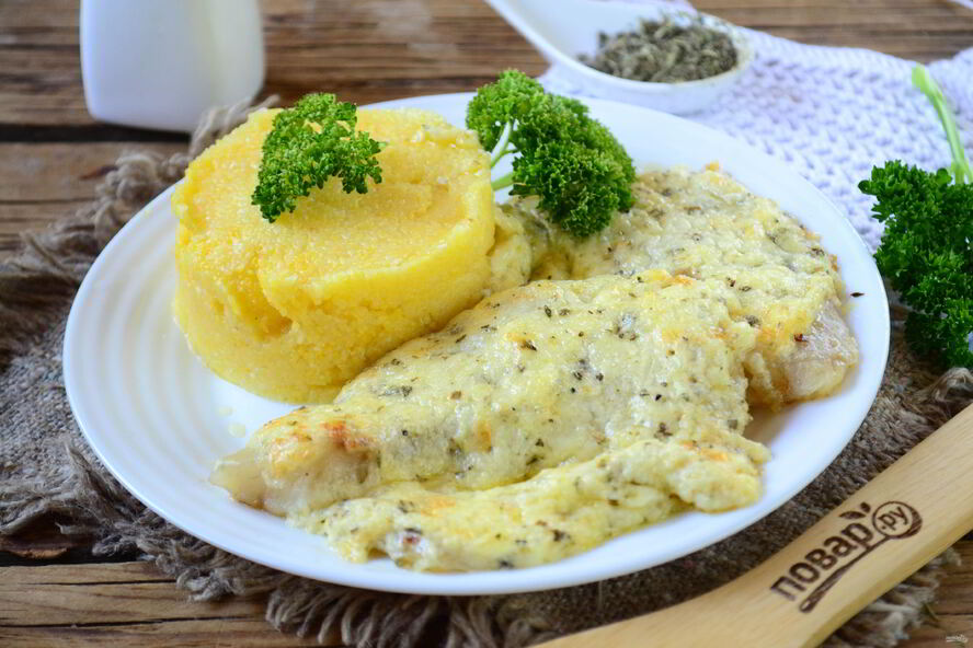 Рецепт тилапии в кляре с пармезаном