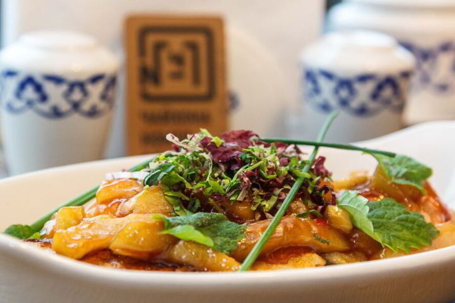 Рецепт трески в азиатском стиле