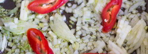 треска в кокосовом молоке с лаймом и кинзой. Шаг 3