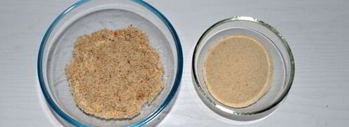 жареная тилапия в ореховой панировке. Шаг 3