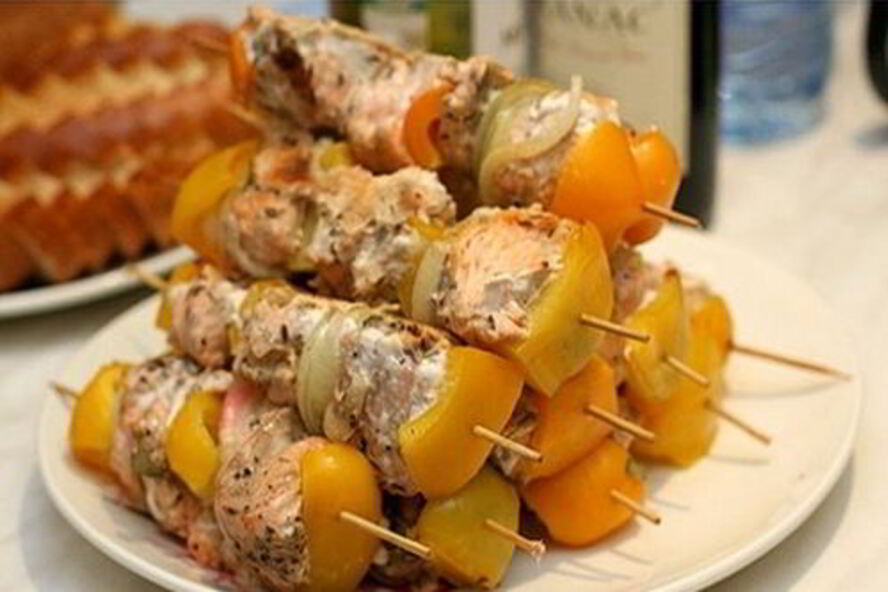 Рецепт аппетитного шашлыка из осетра