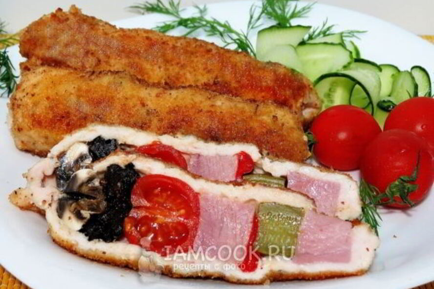 Рецепт фаршированного шашлычка