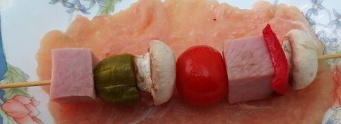 фаршированный шашлычок. Шаг 6