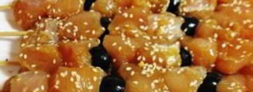 куриный шашлык в соевом маринаде с маслинами. Шаг 6