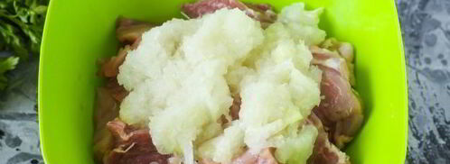 луковый маринад для шашлыка. Шаг 9