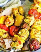 Мгновенный шашлык из куриной грудки