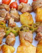 Праздничный куриный шашлык