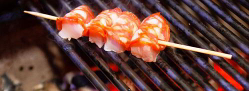 шашлычки из куриного филе с чоризо. Шаг 6