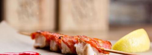 шашлычки из куриного филе с чоризо. Шаг 7