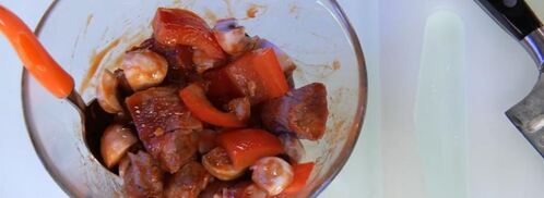 шашлычки острые. Шаг 3