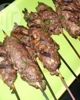 Шашлык из баранины с курагой