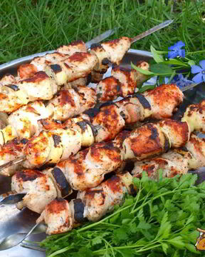 Шашлык из индейки