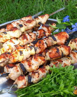 Шашлык из индейки