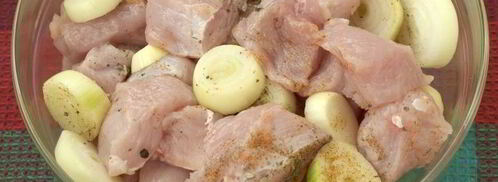 шашлык из индейки. Шаг 3