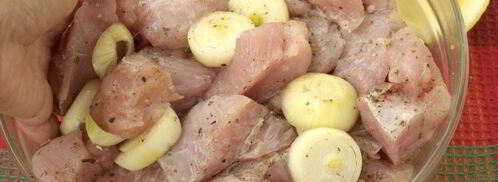 шашлык из индейки. Шаг 4