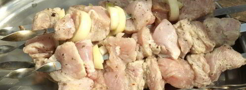 шашлык из индейки. Шаг 5