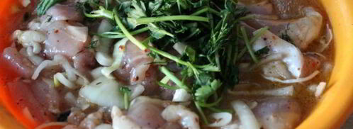 шашлык из куриного филе на минералке. Шаг 3