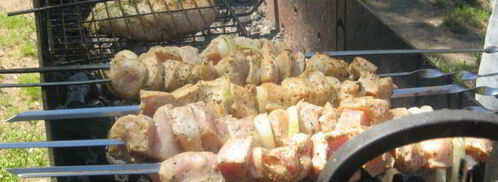 шашлык из курицы с лимоном. Шаг 3