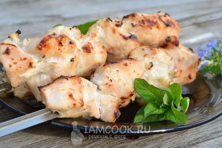 Рецепт шашлыка из курицы в кефире