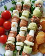 Шашлык из лосося