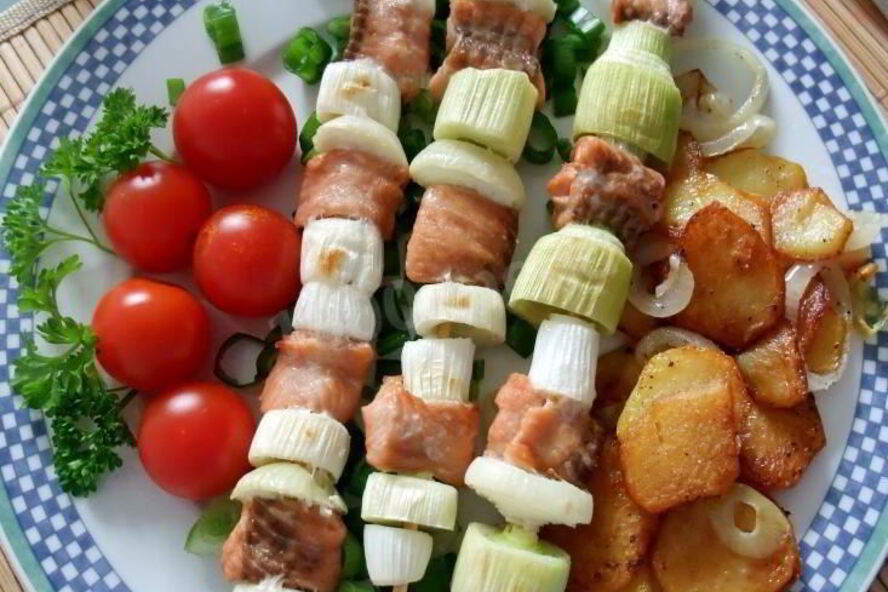 Рецепт шашлыка из лосося