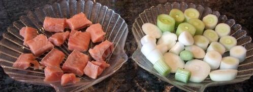 шашлык из лосося. Шаг 3