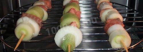 шашлык из лосося. Шаг 6