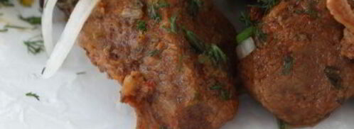 шашлык из мяса на сковороде. Шаг 7