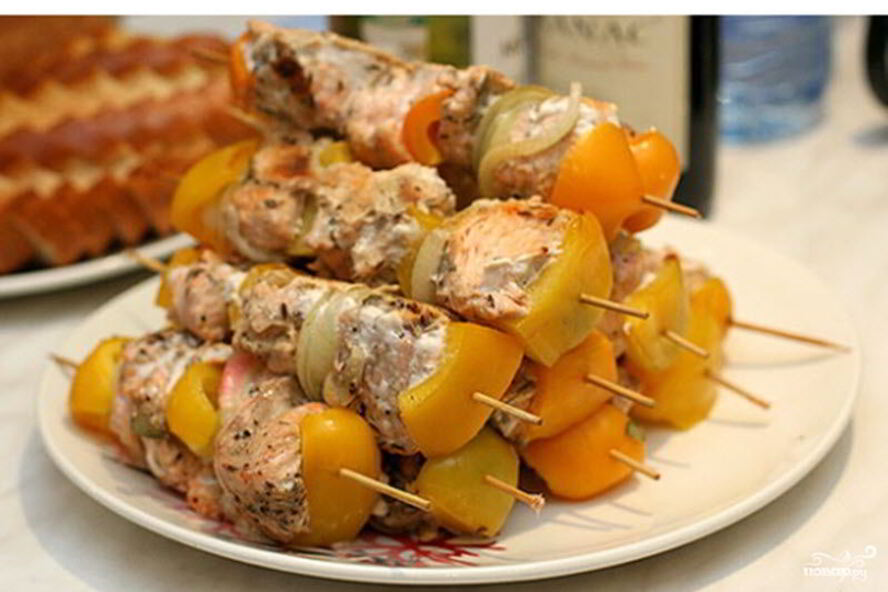 Рецепт шашлыка из осетра