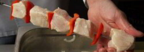 шашлык из осетра. Шаг 4