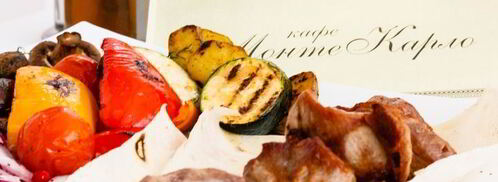 шашлык из свинины с овощами. Шаг 7