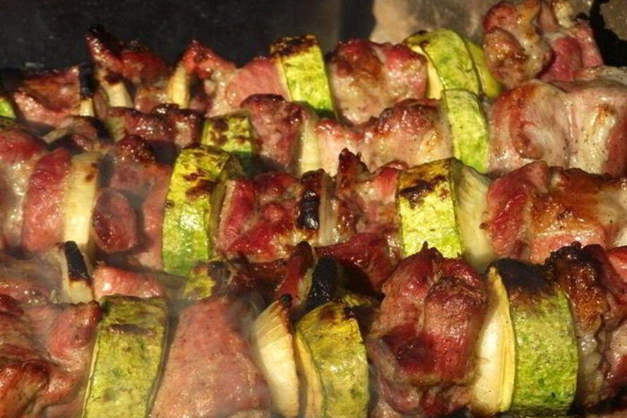 Рецепт шашлыка из свинины с водкой