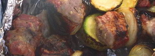 шашлык из свинины с водкой. Шаг 6