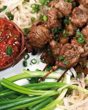 Шашлык из свинины в духовке